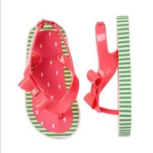 Gymboree Watermelon Flip-Flops